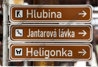 directional traffic signs